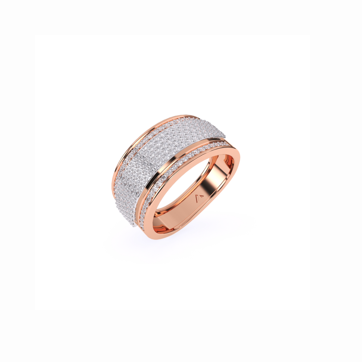 Elegant Diamond Confident Men’s Ring